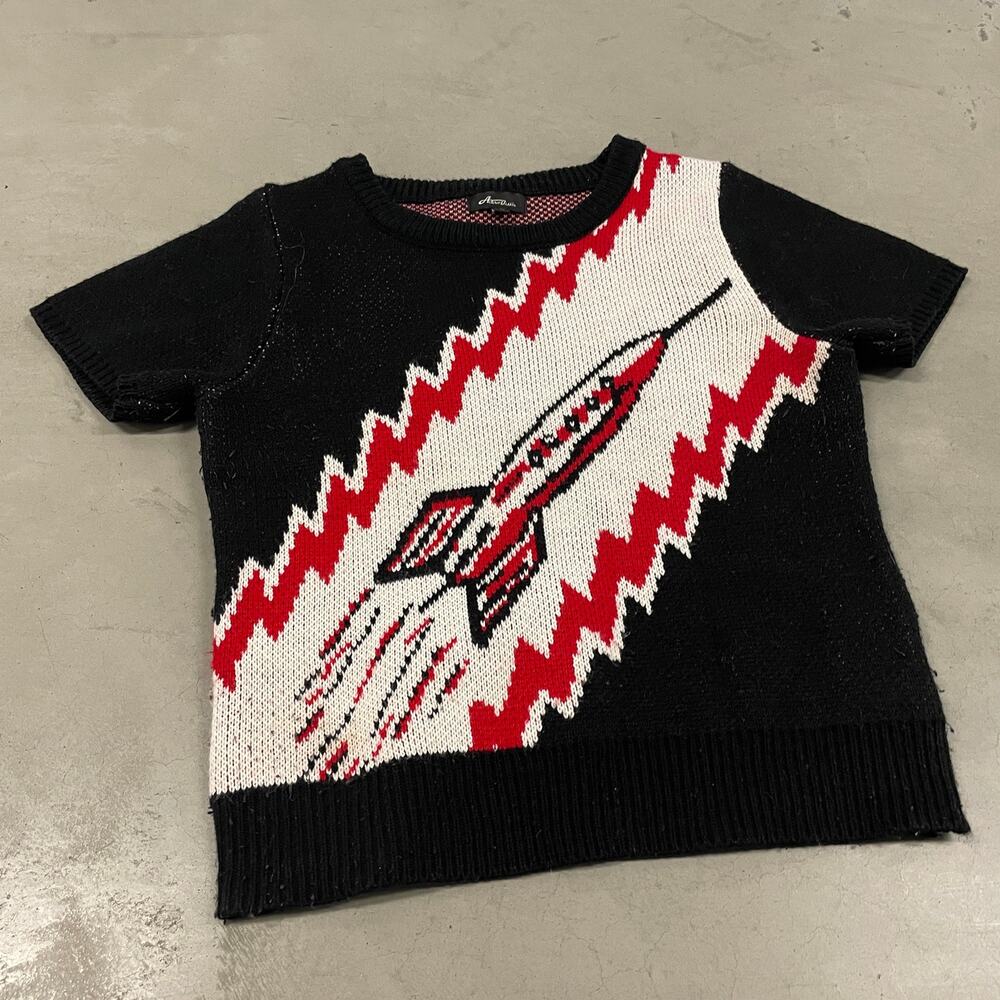 Vintage rocket Betty knitted sweater shirt